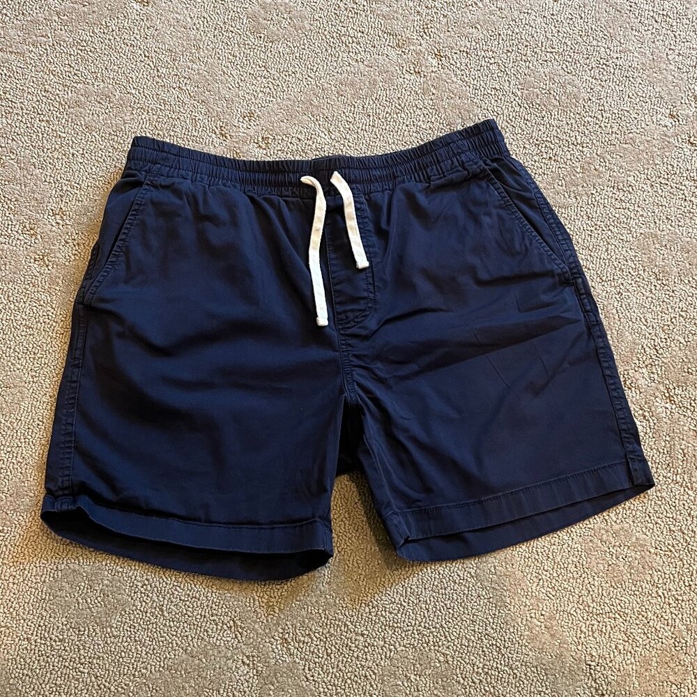 J.Crew Navy Drawstring Shorts – Size M